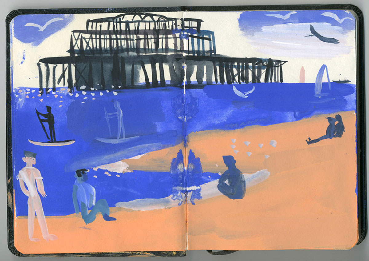Sketch-Brighton-Beach